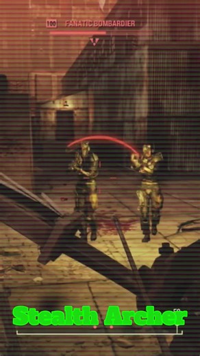This build is insanely fun!! Stealth Archer #fallout76 #fallout #fallout76clips