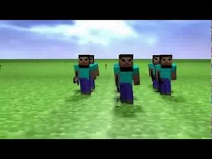 Minecraft Battle Animation
