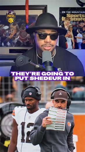 Press Box on Instagram: "When should The Browns start Shedeur Sanders? 📺 Press Box is live every Wednesday & Sunday! #nfl #football #pressbox #nflfootball #shedeursanders"