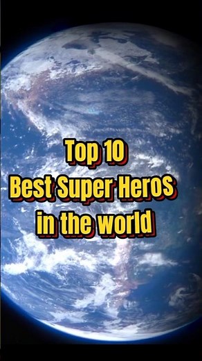 Top 10 Greatest Superheroes of All Time | Most Popular Superheroes Ranked