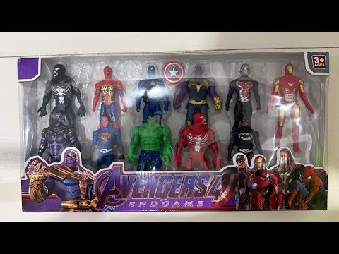 Ultra Relaxing Avengers Toy Sounds 4K (No Talking) | Perfect for Sleep