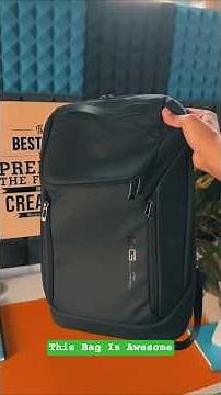 BANGE Business Laptop Smart backpack Review | Carry on bag for men and women #amazonfinds