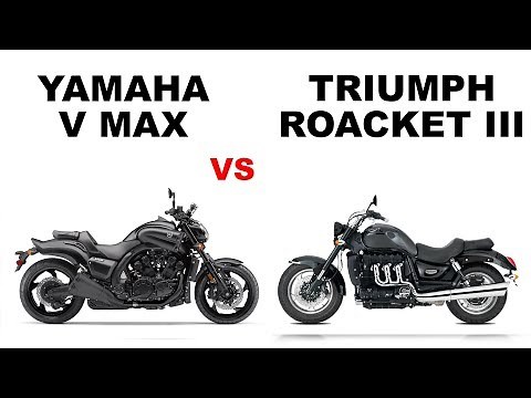 Yamaha V Max vs Triumph Rocket III-Head To Head