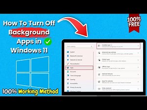How To Turn Off Background Apps in Windows 11