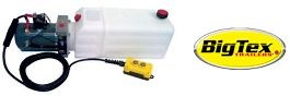 Big Tex Electric Single Acting Power Unit, 2 Gallon #6900153