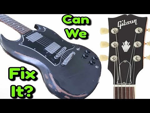 Gibson SG Restoration! Complete Tear down And Rebuild!