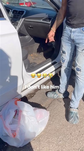 Watch his method of getting the dirt up ! #carcleaning | Quinetta LoveMeh Wright