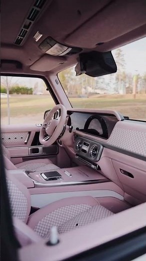 🌷 Vintage Modern Limited Edition Rose Pink G-Wagon 🚗💕