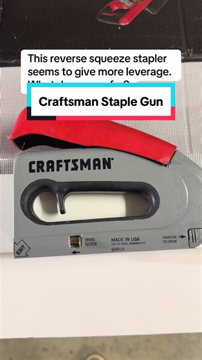 Craftsman Staple Gun for Easy DIY Projects