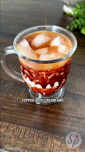 Chocolate Hazelnut Coffee Heaven in a Glass 🍫☕