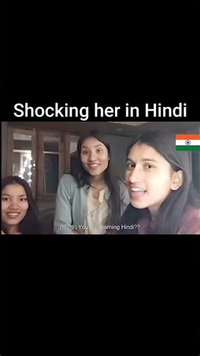 She thought I couldn't speak Hindi 😂 #shorts #prank #funny