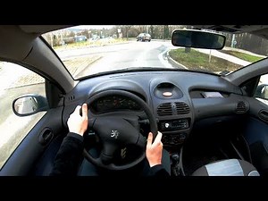Peugeot 206 (1998) - 4K POV Test Drive