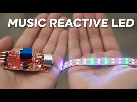 12V MUSIC REACTIV LED LIGHT !#electronic