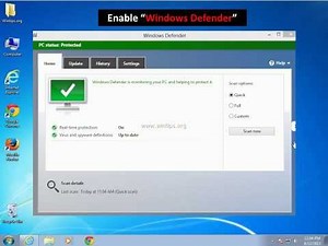 Enable Security Essentials on Windows 7