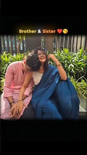 the best brother and sister bond 🤧🥰 #shorts #siblings