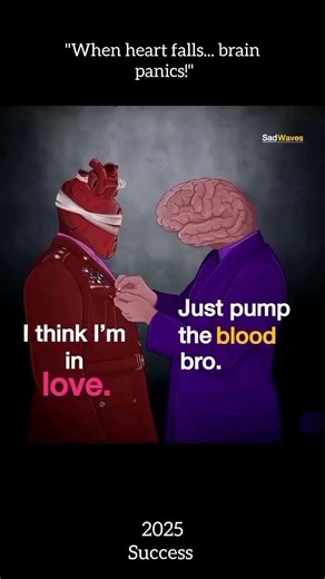 Heart vs Brain #brain #heart