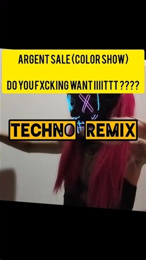 ‪@larvfleuze‬ argent sale remixed by zombaby #music #remix #colorsshow #colors #rap #techno #edm