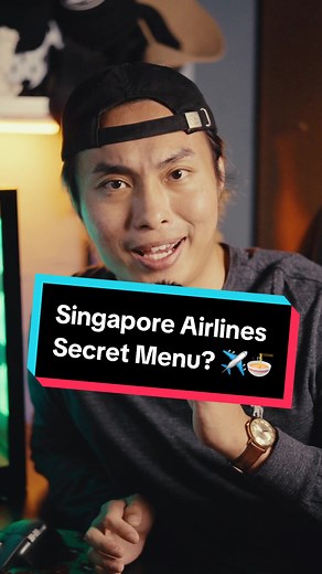 Unveiling the Secret Menu on Singapore Airlines Flights!