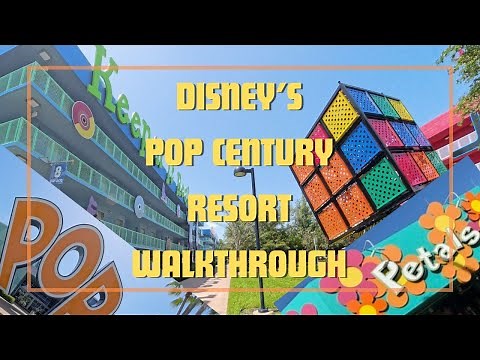 Disney's Pop Century Resort | Resort Walkthrough