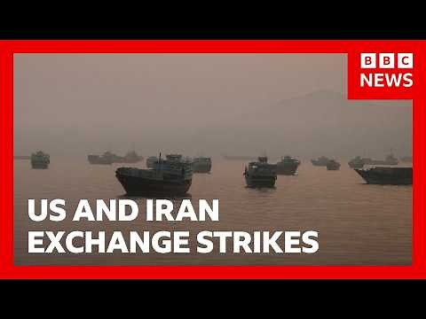 US and Iran exchange strikes in latest test of fragile ceasefire | BBC News