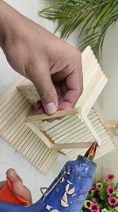 6.7K views · 63 reactions | ✨ DIY Ice Cream Stick House Creative Craft Idea You’ll Love! ✂️❤️ part 5 #Reels #DIY | JK Creation | Facebook