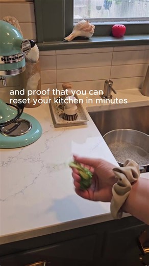 The most satisfying 30 seconds you’ll see today 😌✨ There’s something about a sparkling clean kitchen that just hits different - especially when it only takes minutes. My secret? Red Juice. This stuff is powerful. It cuts through grease, grime, and all the mystery splatters that seem to appear out of nowhere. One bottle does it all: countertops, cabinets, appliances, and even that dreaded stovetop 🔥 If you love a good cleaning transformation (and that satisfying ASMR sound of a spray wipe), thi