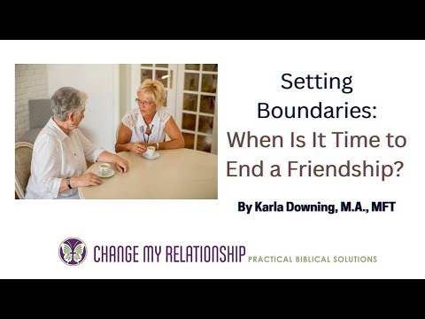 Setting Boundaries: When Is It Time to End a Friendship?