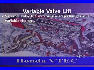 4 Variable Valve Lift