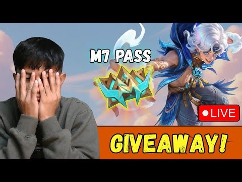 🔴Rank Push! + 2 M7 Pass GIVEAWAY | Moba Legends Live (shorts)