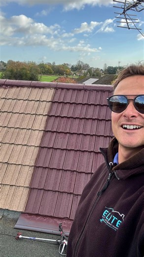 Sealed and protected! It looks just like new 🏠✅ 📸 - Elite Roof & Exterior Cleaning In the South West England, Bradford on Avon, Trowbridge, Bath, Westbury, Melksham, Hilperton, North Bradley, Corsham, Frome, Warminster, Keynsham, Norton St Philip, and surrounding areas. Smartseal Roof Coating offers long lasting protection against weather, boosts your homes appeal, and is a quick professional application. Want your roof looking good? DM us today! 📩 #Roofcleaning #RoofSealing #HomeDIY #HomeRen