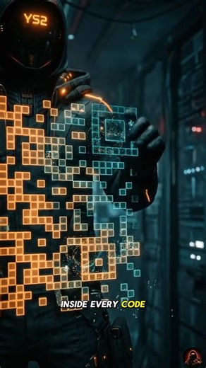 Why Broken QR Codes Still Scan 🤯 #sciencefacts #facts