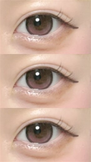 おまけで2枚ついてきて試したカラコン💕 プリンキスのロージーキス👸軸固定ピンクかわいい🎀 #カラコン #プリンキス #ロージーキス #回らない水光 #アイメイク