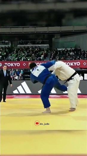 Uchi-mata (内股) – Power Throw in Heavyweight Judo🔥
