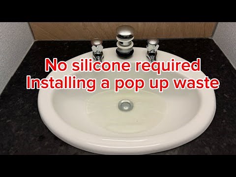 Wash basin waste, a step by step guide for DIY on the installation of a wash basin pop up waste.