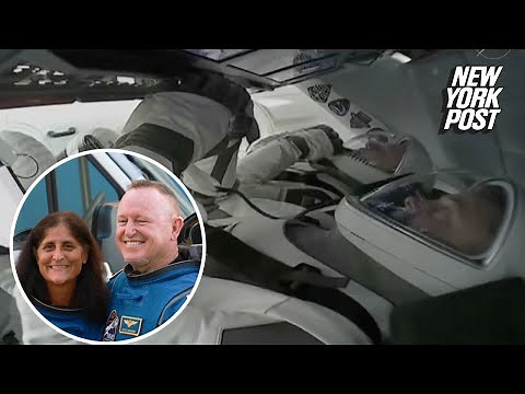 NASA astronauts begin return to Earth after nine-month delay in SpaceX capsule