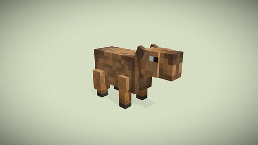 Minecraft Capybara - 3D model by KaerthModels
