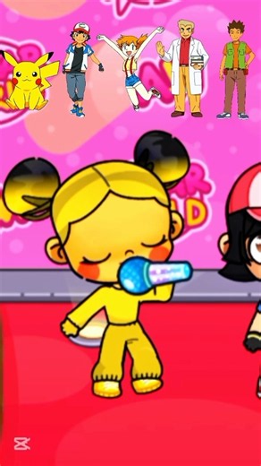 Pikachu and Pokémon Friends Sing on Stage #avatarworld #pikachu