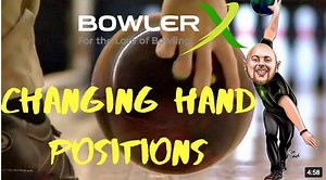 How changing hand positions effects the way you play the lanes! Watch more on our Youtube channel: bit.ly/BowlerXYT. #BowlerX #TeamX #ForTheLoveOfBowling | BowlerX.com