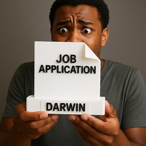 Personalized Job Application Meme Print – Funny Custom Name Gag Gift, Viral Tiktok Job Application Meme Art, Physical 8x10 Joke Certificate - Etsy