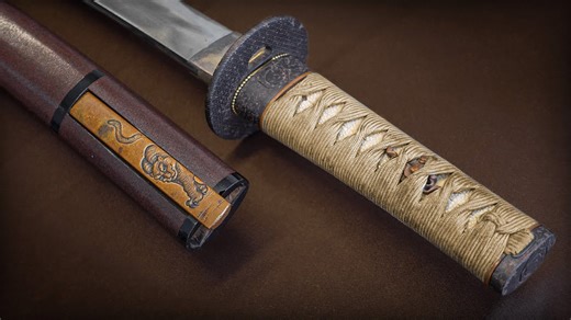 Crafting a traditional Japanese wakizashi from scratch