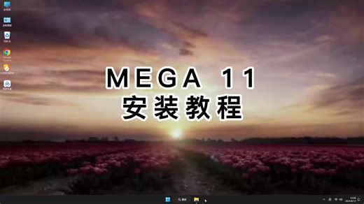 全流程讲解MEGA 11安装步骤，从零开始学习MEGA 11教程！