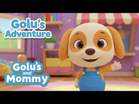 Golu and Mommy | Cute Kids Cartoon Story | Learn Good Habits