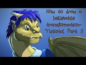 How to draw a believable transformation Tutorial Part 2