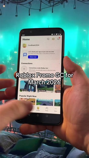 New Roblox promo discounts and codes for March 2026 #roblox #robloxedit #robloxgames #robux