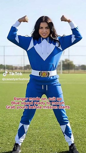 Blue hoodie #powerrangers #mightymorphinpowerrangers #powerrangerscosplay #redranger #itsmorphintime #foryou #foryoupage #hoodie #fyp #viral #viralvideo #blueranger #greenranger #pinkranger