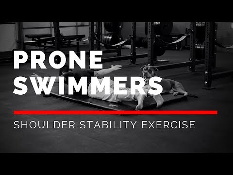 Prone Swimmers (EASY Upper Back Strengthening Exercise)