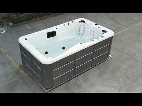 Voyager 1 Swim Spa in Action | Tidal Wave Spas Swim & Relaxation Spa