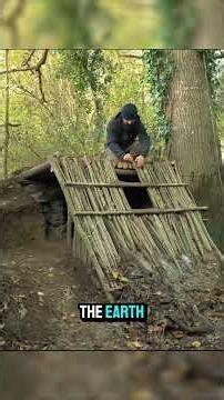 Building a Stealth Underground Forest Bunker with Natural Materials | Solo Bushcraft Survival
