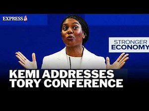 Kemi Badenoch delivers keynote at Scottish Tory conference in Edinburgh
