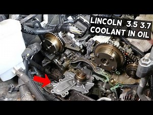 LINCOLN MKS MKX MKZ MKT COOLANT IN OIL EXPLAINED